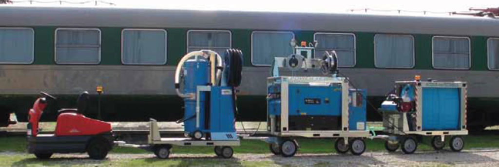 Baldi sistema pulizia vagoni e locomotori
